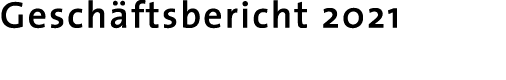 Geschäftsbericht 2021