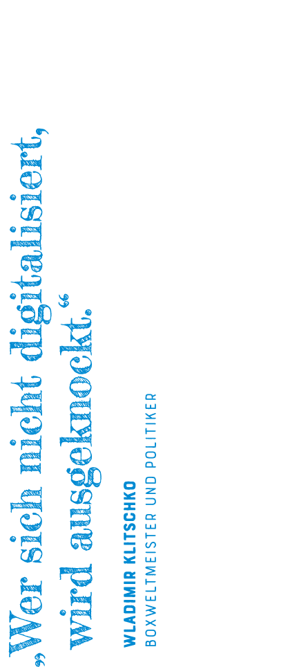   Wer sich nicht digitalisiert, wird ausgeknockt    Wladimir Klitschko Boxweltmeister und Politiker