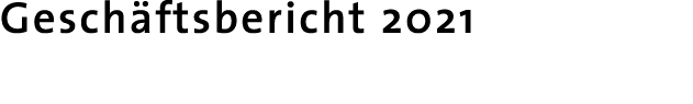 Geschäftsbericht 2021